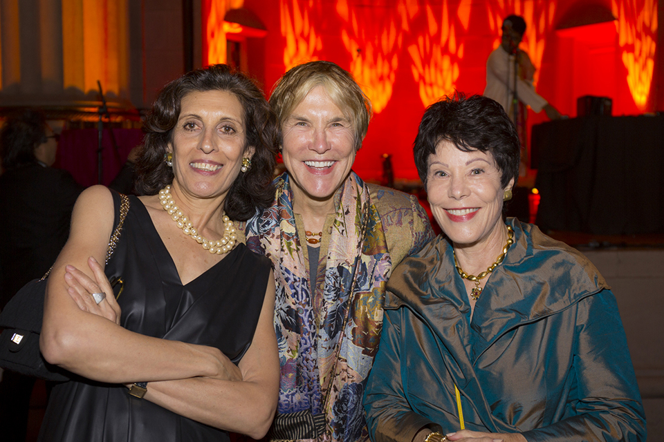 Massumeh Farhad, Cathy Benkaim, and Barbara Timmer (Neil Greentree)