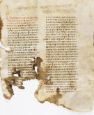 Manuscript page
