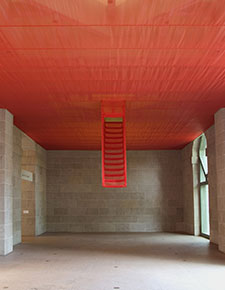 installation view of Staircase-IV