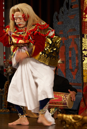 dancer performs