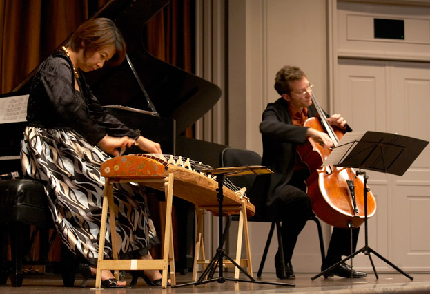 Masayo Ishigure, koto; James Wilson, cello