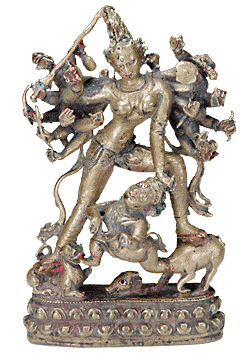 Durga sculpture