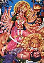 Durga poster, small