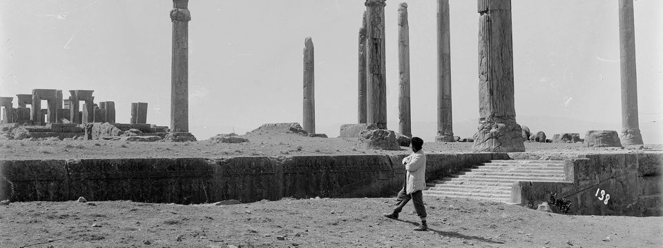 Antoin Sevruguin at Persepolis, ca. 1902-1905